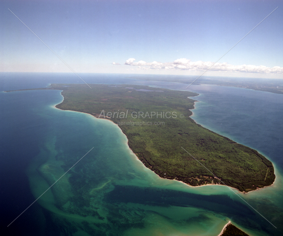 Bois Blanc Island in Mackinac County, Michigan
